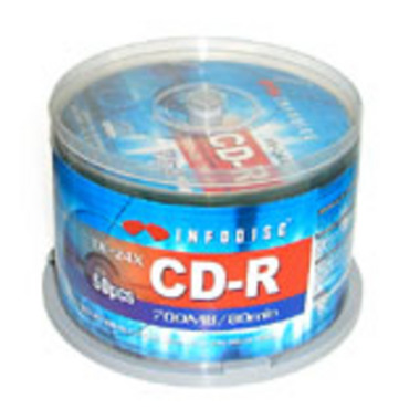 INFOR 700MB 칼라 케익 50(+5)장