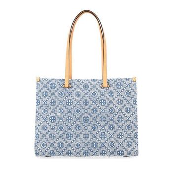 모노그램 쇼퍼 백 블루 153686961