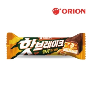 오리온 핫브레이크 땅콩카라멜 45g_이미지