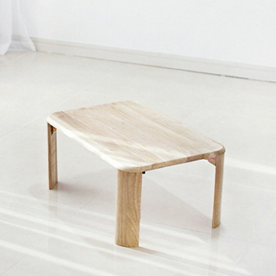 벤트리 원목 브런치 테이블 접이식 (80x60cm)_이미지