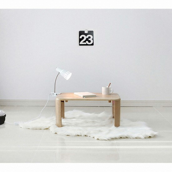 벤트리 원목 브런치 테이블 접이식 (80x60cm)_이미지