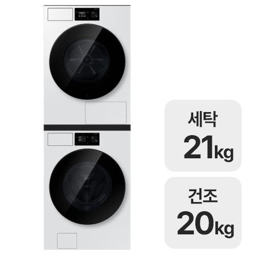 삼성전자 비스포크 AI WF80H21BDW + DV80H20DDW