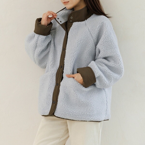 데드라 110size 본트양털리버시블점퍼 OUE6100_DC