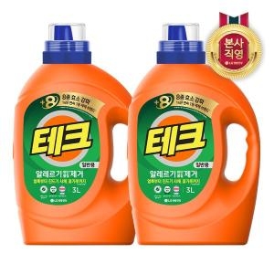 LG생활건강 테크 알레르기 원인물질 제거 일반용 3L (2개)