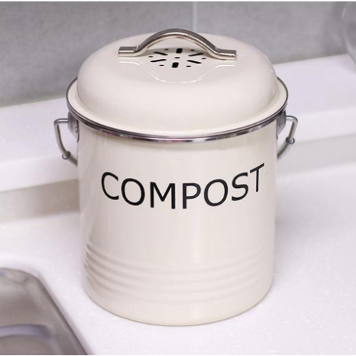 NHB 파스텔 음식물 쓰레기통 1.5L