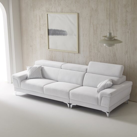 카밀라 아쿠아텍스 패브릭 소파 4인용