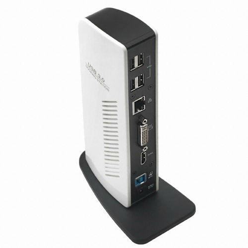 라이트컴 COMS GW104 듀얼 헤드 도킹스테이션 (11포트/USB 3.0)_이미지