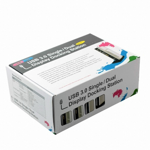 라이트컴 COMS GW104 듀얼 헤드 도킹스테이션 (11포트/USB 3.0)_이미지