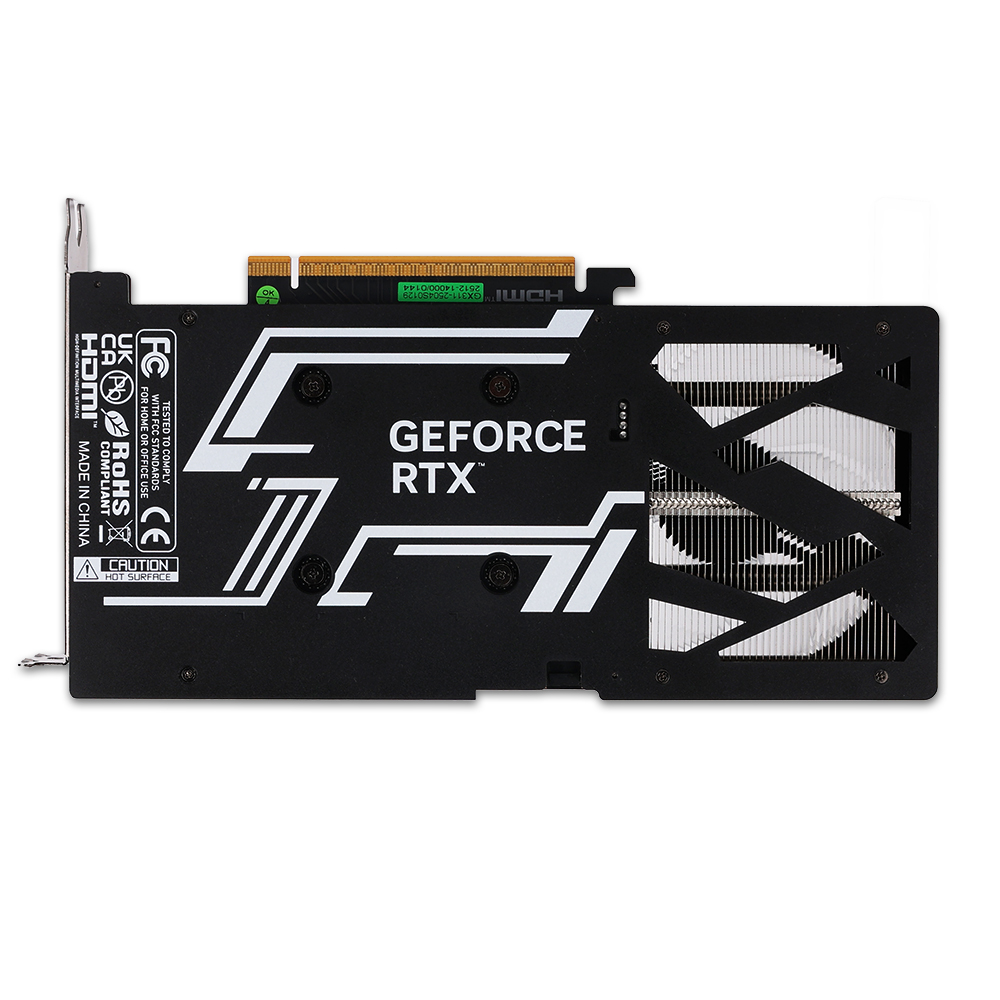 갤럭시 GALAX 지포스 RTX 5060 BLACK OC D7 8GB_이미지