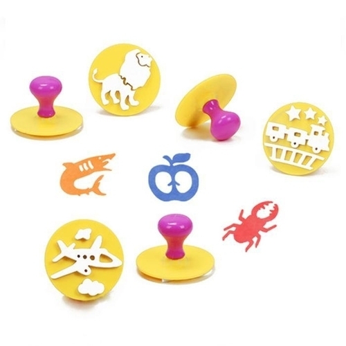 도장놀이 디오메 스탬프 6종세트 혼합 no.2 47332201