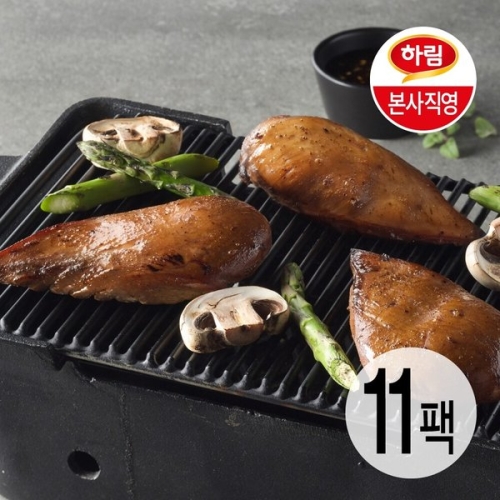 하림 직화닭가슴살 갈비구이맛 100g (11개)_이미지
