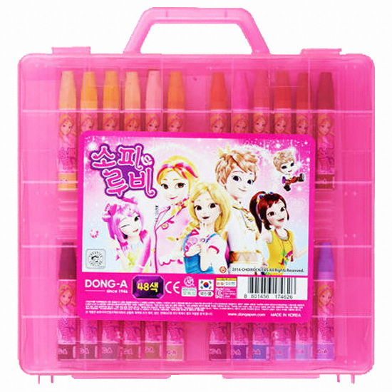동아 소피루비 크레파스 (48색)