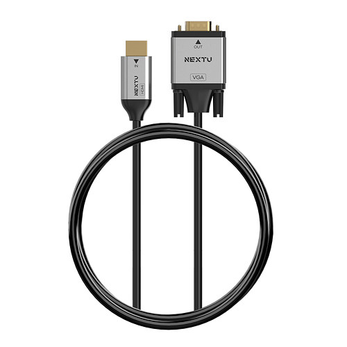 이지넷유비쿼터스 NEXTU 버이저 HDMI to VGA 케이블 (2m)