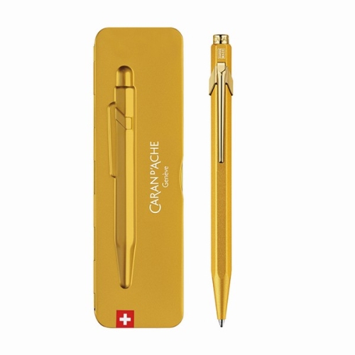 849 메탈 골드바 볼펜 M