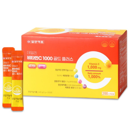 일양약품 데일리 비타민C 1000 골드 플러스 200포