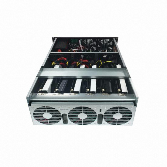 마이크로닉스 BTC-4061P 마이닝 케이스 (1250W 80+ Gold 파워 포함)_이미지