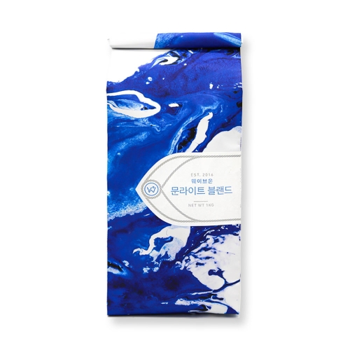웨이브온커피 웨이브온 문라이트 블랜드 1kg (1개)