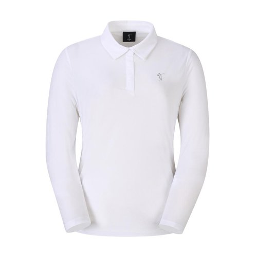  LPGA 유로져지 셔링 긴팔 티셔츠 L241TL504P