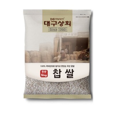 대구상회 국내산 찹쌀 (5kg,3개)_이미지