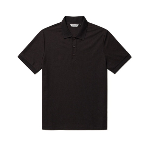 린넨 혼방 허니콤 조직 카라 티셔츠 ZOG2TT1312