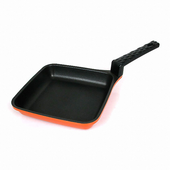 키친아트 오페라 다이아몬드 에그팬 사각 (16cm)_이미지