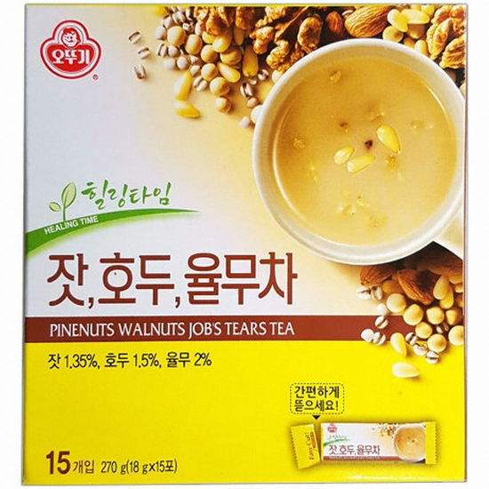 오뚜기 잣 호두 율무차 15T (2개)