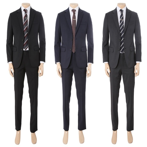 레노마 남성 다크네이비 고퀄리티 무광택 스판정장 RSAISJ42A_NW_3몰