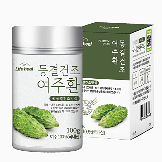 유기농마루 동결건조 여주환 100g