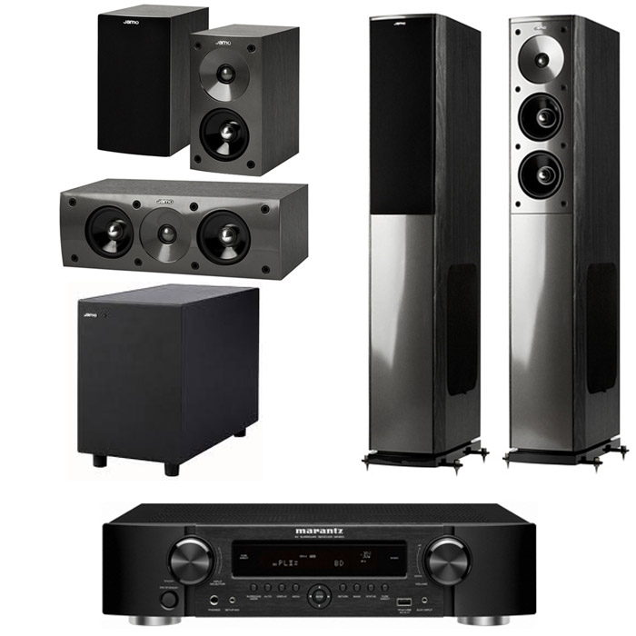야모 S606 5.1채널 + 마란츠 AV리시버 (NR1601, SUB-200)_이미지