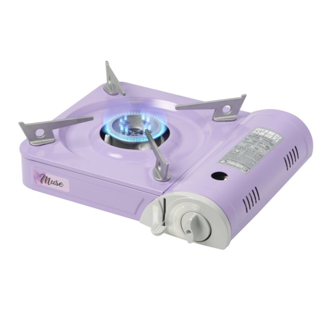 썬터치 환상 버너 뮤즈 보라 휴대용 가스렌지_이미지