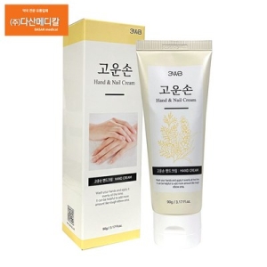 웰빙헬스팜 3WB 고운손 핸드크림 90ml (3개)