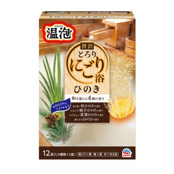 온포 히노끼 탄산발포 입욕제 12정