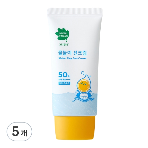 그린핑거 물놀이 선크림 워터프루프 50ml이미지입니다. 누르면 해당 게시물로 새창이동합니다.