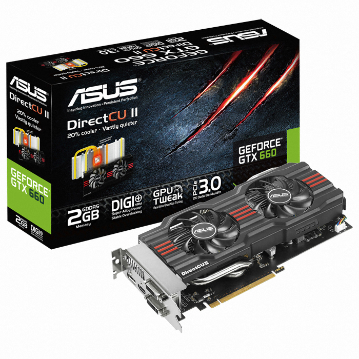 ASUS 지포스 GTX660 OC D5 2GB DCII STCOM_이미지