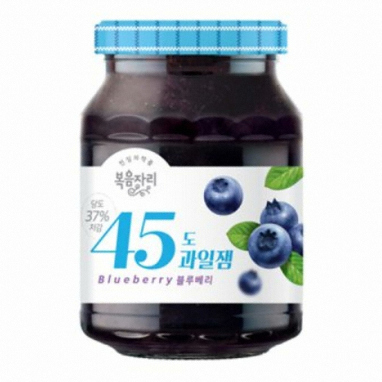 복음자리 45도 과일잼 블루베리 350g (3개)
