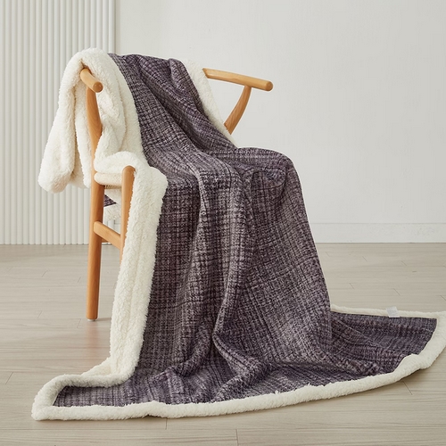 더블리 로레인 양털 극세사 담요
