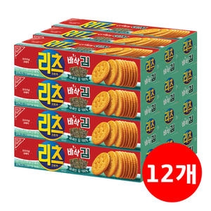 동서식품 리츠 크래커 바삭김 73g (12개)_이미지