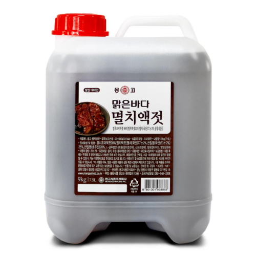 몽고 멸치액젓 9kg