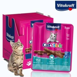 비타크래프트 캣스틱 연어&오메가3 18g (6g x 3p) (20개)_이미지