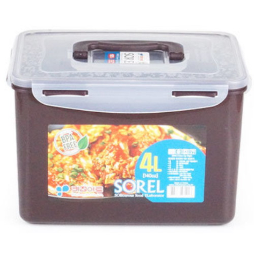 키친아트 소렐 밀폐용기 김치통 4L (1개)_이미지
