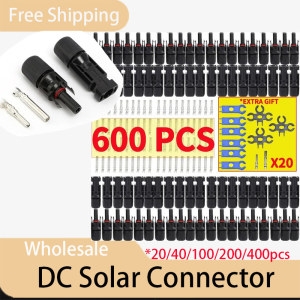 DC 태양광 커넥터 패널 키트 PV/MC 케이블용 2.5mm 4mm 6mm 20 개 40 100 200 400/600 1000V..