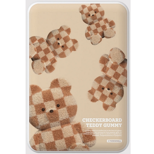 �����θ� pattern checkerboard teddy �Ƽ����� �������͸� 5000mAh