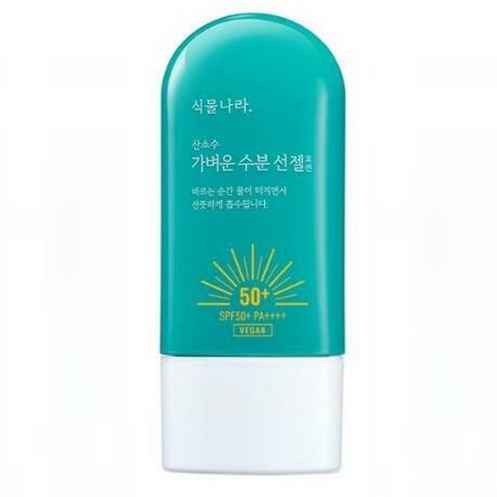 식물나라 산소수 가벼운 수분 선 젤 로션 60ml (2개)_이미지