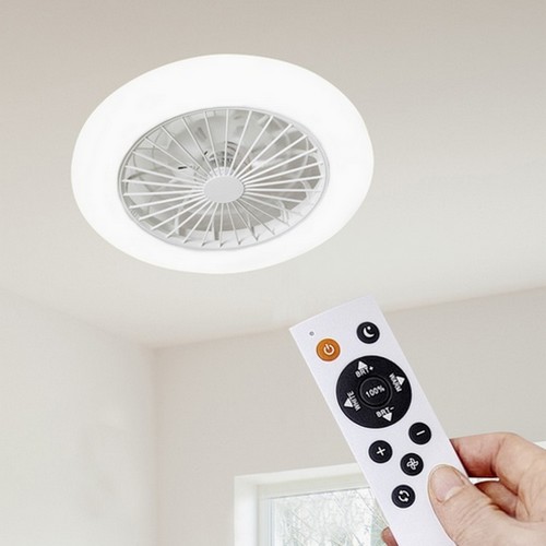 다올라이팅 LED 에어라인 실링팬 리모컨 원형등 60W_이미지