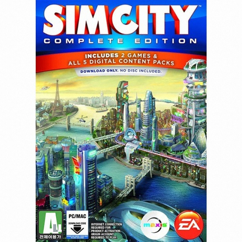 심시티 컴플리트 에디션 PC 오리진 코드_이미지