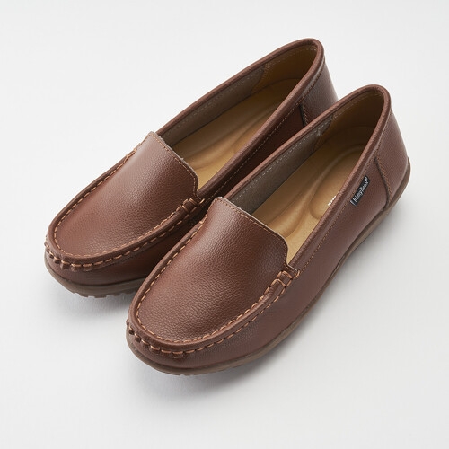 리치앤썬 레미록스 레미록스 쿠션좋은 베이직 소가죽 컴포트로퍼 RR1103 브라운