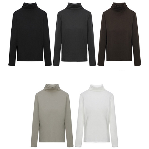 더엣지 기모 모달 티블라우스 5종_이미지