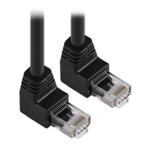 강원전자 NETmate CAT.6 UTP 위쪽 꺾임 랜 케이블 [15m] 상품이미지