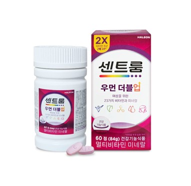 센트룸 우먼 더블업 멀티비타민 미네랄 60정 (3개)_이미지
