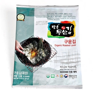 장흥무산김 장흥 무산 구운 김 전장 10매 /착한김_이미지
